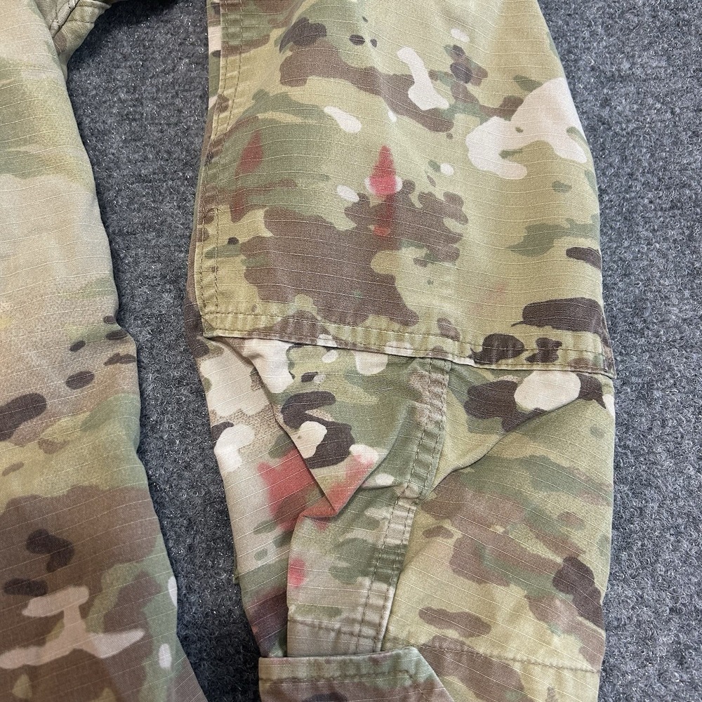 US Army  Combat Uniform Coat Jacket Top‎ Medium Long  Woodland Camo Unisex
